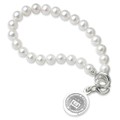 Boston College Pearl Bracelet with Sterling Silver Charm - Image 1