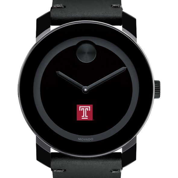 Temple Men's Movado BOLD with Leather Strap - Image 1