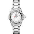 Davidson Women's TAG Heuer Steel Aquaracer with Silver Dial - Image 2