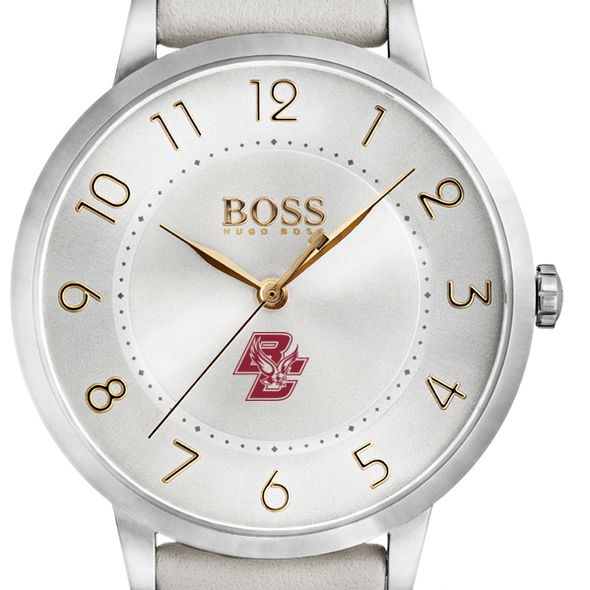 Boston College Women's BOSS White Leather from M.LaHart