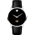 University of Missouri Men's Movado Museum with Leather Strap - Image 2