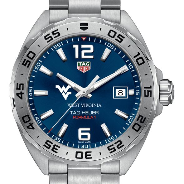 West Virginia Men's TAG Heuer Formula 1 with Blue Dial - Image 1