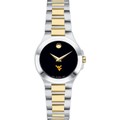 West Virginia Women's Movado Collection Two-Tone Watch with Black Dial - Image 2