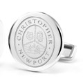 Christopher Newport University Cufflinks in Sterling Silver - Image 2