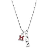 Harvard 2023 Sterling Silver Necklace