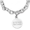 Texas McCombs Sterling Silver Charm Bracelet - Image 2