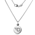 Dayton Necklace with Charm in Sterling Silver - Image 2