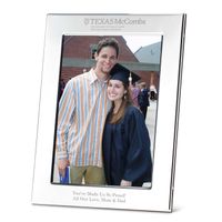 Texas McCombs Polished Pewter 5x7 Picture Frame