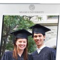 Miami University Polished Pewter 5x7 Picture Frame - Image 2