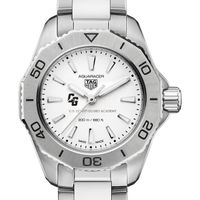 USCGA Women's TAG Heuer Steel Aquaracer with Silver Dial