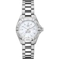 click to view Berkeley Haas Women's TAG Heuer Steel Aquaracer w MOP Dial - Image 2