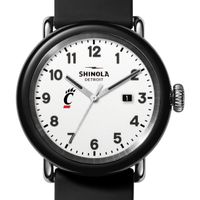 University of Cincinnati Shinola Watch, The Detrola 43mm White Dial at M.LaHart & Co.