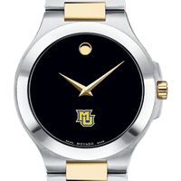 Marquette Men's Movado Collection Two-Tone Watch with Black Dial