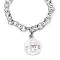 Iowa State University Sterling Silver Charm Bracelet - Image 2