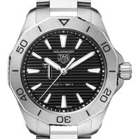 Troy Men's TAG Heuer Steel Aquaracer with Black Dial