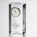 Furman Tall Glass Desk Clock by Simon Pearce - Image 1