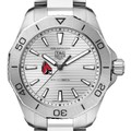 Ball State Men's TAG Heuer Steel Aquaracer with Silver Dial - Image 1