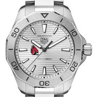 Ball State Men's TAG Heuer Steel Aquaracer with Silver Dial