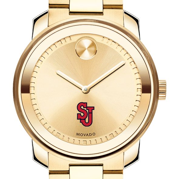 St. John's University Men's Movado Gold Bold