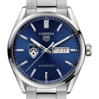 Lehigh Men's TAG Heuer Carrera with Blue Dial & Day-Date Window