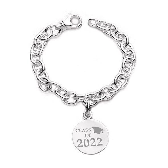 Class of 2022 Sterling Silver Charm Bracelet - Image 1