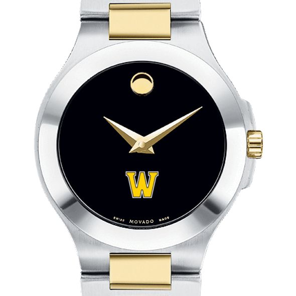 Williams Women's Movado Collection Two-Tone Watch with Black Dial - Image 1