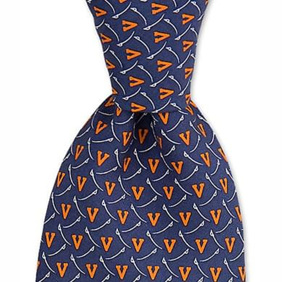 University of Virginia Vineyard Vines Tie in Navy Vineyard Vines Tie at 