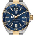 click to view Michigan Ross Men's TAG Heuer Two-Tone Formula 1 with Blue Dial & Bezel - Image 1