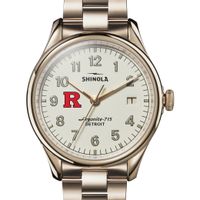 Rutgers Shinola Watch, The Vinton 38mm Ivory Dial