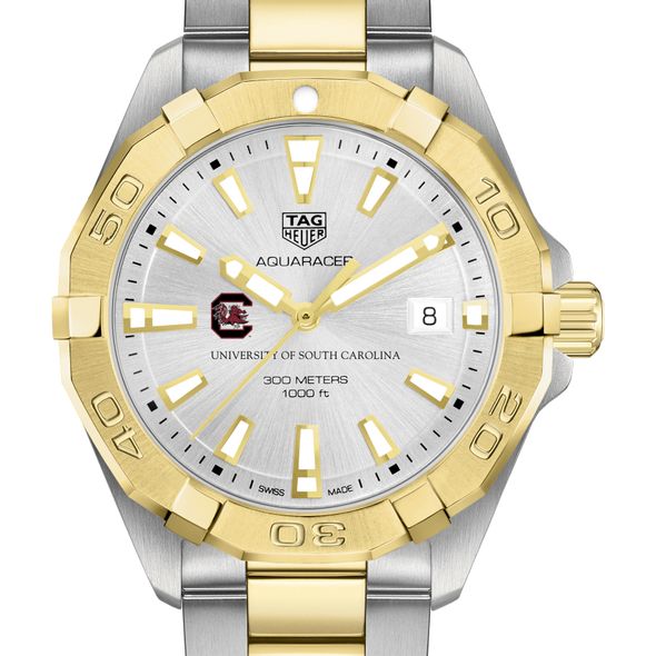 University of South Carolina Men's TAG Heuer Two-Tone Aquaracer