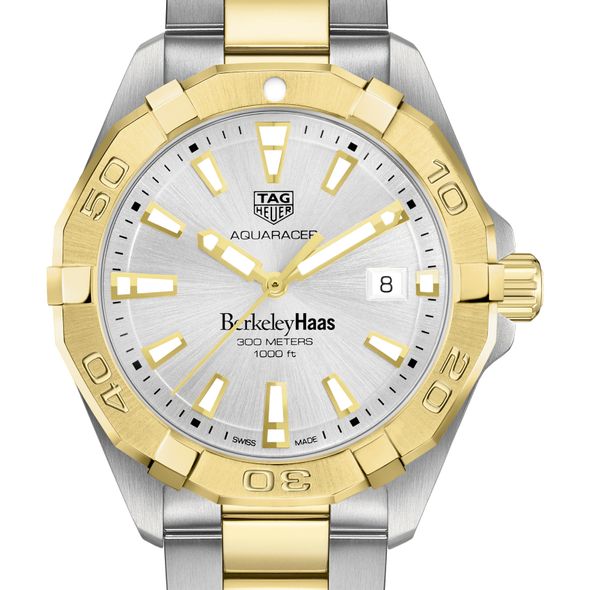 Berkeley Haas Men's TAG Heuer Two-Tone Aquaracer - Image 1