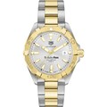 click to view Berkeley Haas Men's TAG Heuer Two-Tone Aquaracer - Image 2