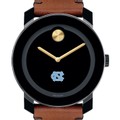 University of North Carolina Men's Movado BOLD with Brown Leather Strap - Image 1