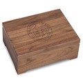 University of Iowa Solid Walnut Desk Box - Image 1