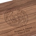 University of Iowa Solid Walnut Desk Box - Image 2