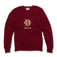 Boston College Class of 2023 Maroon and Khaki Sweater by M.LaHart
