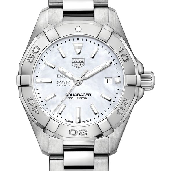 Emory Goizueta Women's TAG Heuer Steel Aquaracer w MOP Dial - Image 1