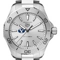BYU Men's TAG Heuer Steel Aquaracer with Silver Dial - Image 1
