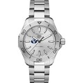BYU Men's TAG Heuer Steel Aquaracer with Silver Dial - Image 2