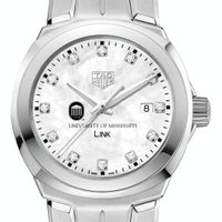 University of Mississippi TAG Heuer Diamond Dial LINK for Women