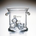 NYU Stern Glass Ice Bucket by Simon Pearce - Image 1