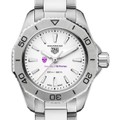 St. Thomas Women's TAG Heuer Steel Aquaracer with Silver Dial - Image 1