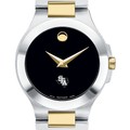 SFASU Women's Movado Collection Two-Tone Watch with Black Dial - Image 1