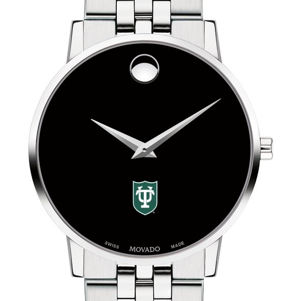 Tulane University Men's Movado Museum with Bracelet