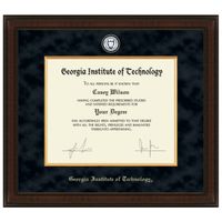 Georgia Tech Excelsior Diploma Frame