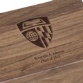 Johns Hopkins University Solid Walnut Desk Box - Image 2