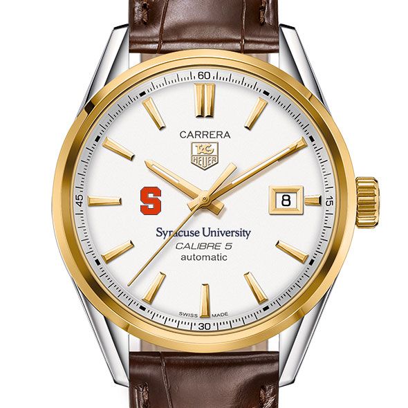 Syracuse University Men's TAG Heuer Two-Tone Carrera with Strap