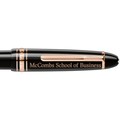 Texas McCombs Montblanc Meisterstück LeGrand Ballpoint Pen in Red Gold - Image 2