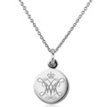 College of William & Mary Necklace with Charm in Sterling Silver - Image 1