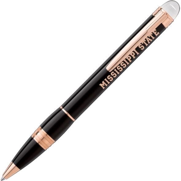 Mississippi State Montblanc StarWalker Ballpoint Pen in Red Gold